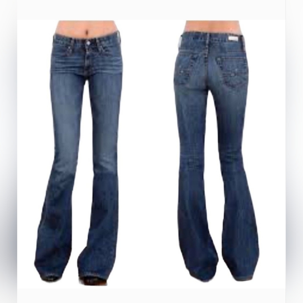 Adriano‎ Goldschmied bell bottom 70 Flare Jeans 28 festival belle